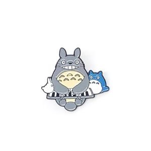 Pin Totoro grande, mediano y pequeño