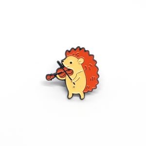 Pin Erizo Violín