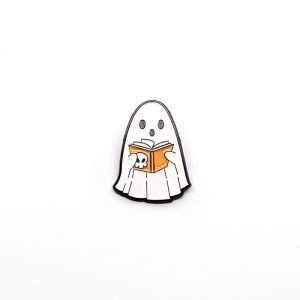 Pin Fantasma leyendo
