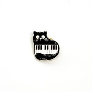 Pin Gato Piano