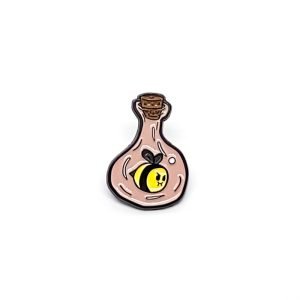 Pin Abeja en botella