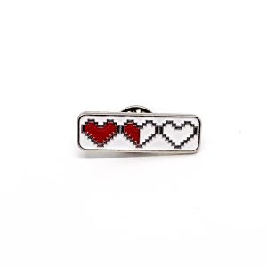 Pin Corazones en aumento