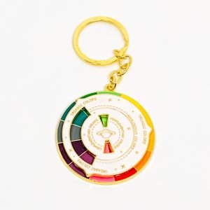 Pin llavero Círculo Cromático (movible)