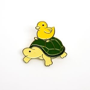 Pin Tortuga y Pato