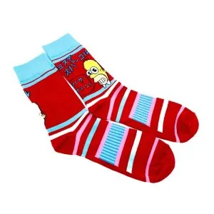 Calcetines Los Simpson | Homero Japón Mr. Sparkle