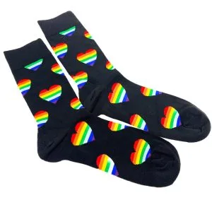 Calcetines Pride Corazón Negro