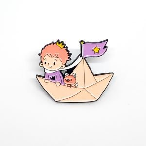 Pin El Principito con el Zorro en Barco