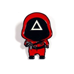 Pin Juego del Calamar Triangulo