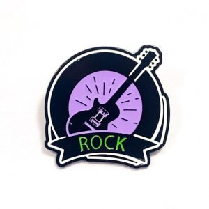 Pin Guitarra Rock