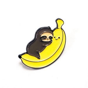 Pin Oso Perezoso Banano