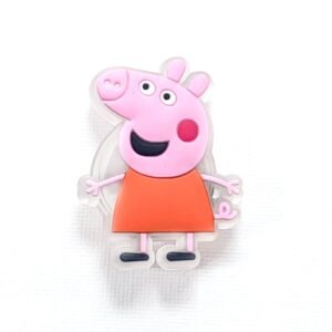 Pin tipo Crocs LED Peppa Pig