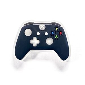 Pin tipo Crocs LED Control Xbox Negro