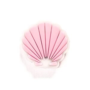 Pin tipo Crocs LED Concha de Mar