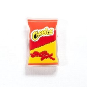 Pin tipo Crocs LED Cheetos Flaming Hot