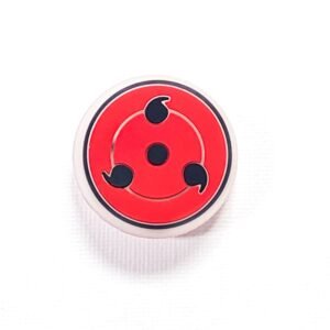 Pin tipo Crocs LED Naruto | Sharingan