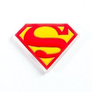 Pin tipo Crocs LED DC | Superman