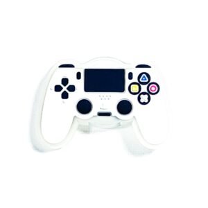 Pin tipo Crocs LED Control Playstation Blanco