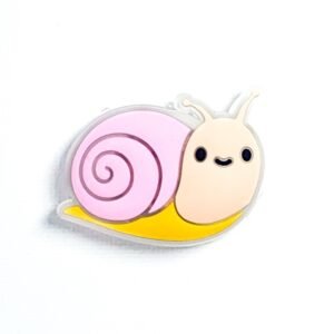 Pin tipo Crocs LED Caracol