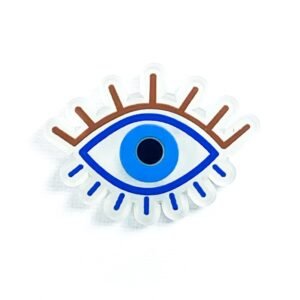 Pin tipo Crocs LED Ojo Turco Protección