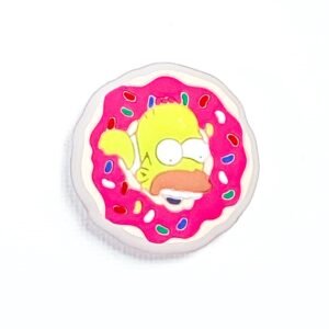 Pin tipo Crocs LED Los Simpson | Homero Dona