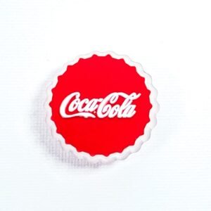 Pin tipo Crocs LED Coca Cola Tapita