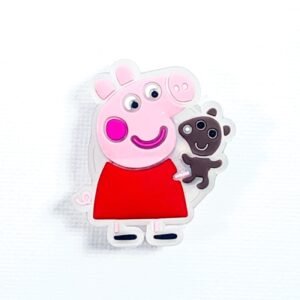 Pin tipo Crocs LED Peppa Pig 2