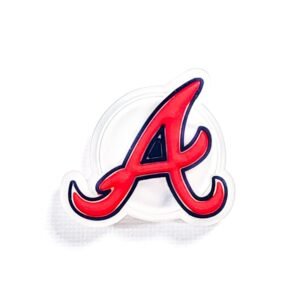Pin tipo Crocs LED Atlanta Braves