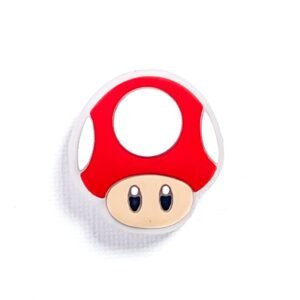 Pin tipo Crocs LED Mario Bros | Champiñón (hongo)