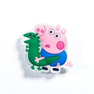 Pin tipo Crocs LED Peppa Pig | George
