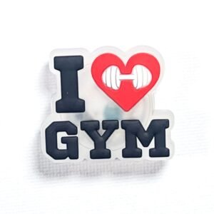 Pin tipo Crocs LED I Love GYM