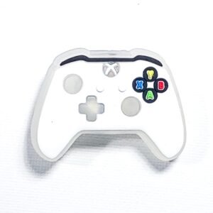 Pin tipo Crocs LED Control Xbox Blanco