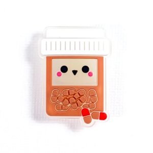 Pin tipo Crocs Glowing Medicina | Pastillero