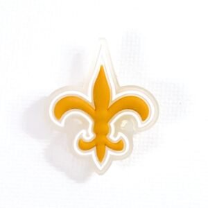 Pin tipo Crocs Glowing Flor de Lis