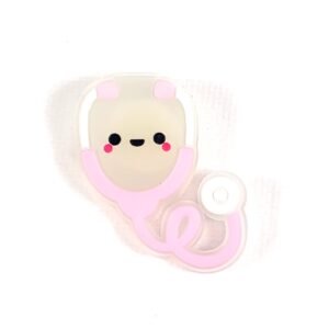 Pin tipo Crocs Glowing Medicina | Estetoscopio