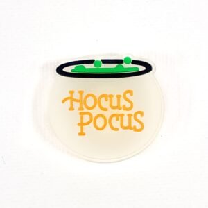 Pin tipo Crocs Glowing Hocus Pocus | Caldero