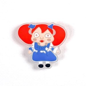 Pin tipo Crocs Glowing Poppy Playtime | Amapola