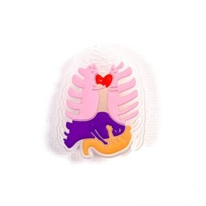 Pin tipo Crocs Glowing Torax