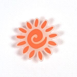 Pin tipo Crocs Glowing Sol