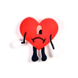 Pin tipo Crocs Glowing Bad Bunny