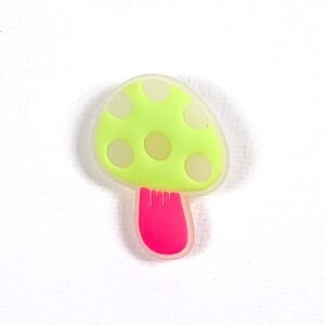 Pin tipo Crocs Glowing Hongo