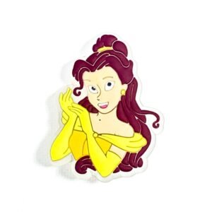 Pin tipo Crocs LED La Bella Y la Bestia | Bella