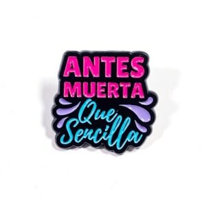 Pin Antes Muerta que Sencilla