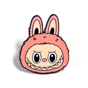 Pin Labubu Palo Rosa
