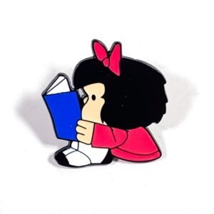 Pin Mafalda leyendo