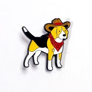 Pin Perro Beagle Vaquero