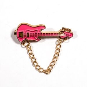 Pin Guitarra Eléctrica Rosa