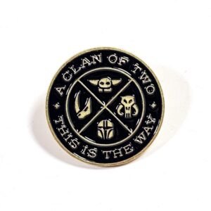Pin Star Wars | Mandalorian A Clan of Two This is the Way