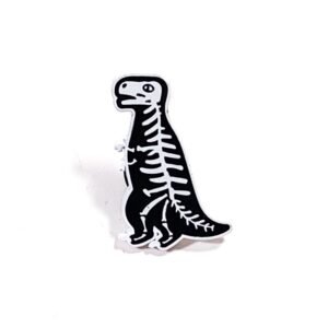 Pin Dinosaurio T Rex Esqueleto