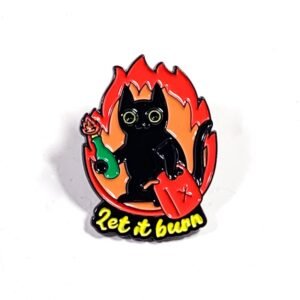 Pin Gato Let it Burn