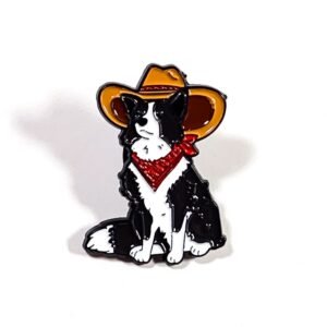 Pin Perro Collie Vaquero